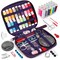 Coquimbo Sewing Kit Gifts for Grandma, Mom, Friend, Adults Beginner Kids Traveler, Portable Sewing Supplies Accessories with Case Contains Thread, Needle, Scissors, Measure Tape, Thimble etc